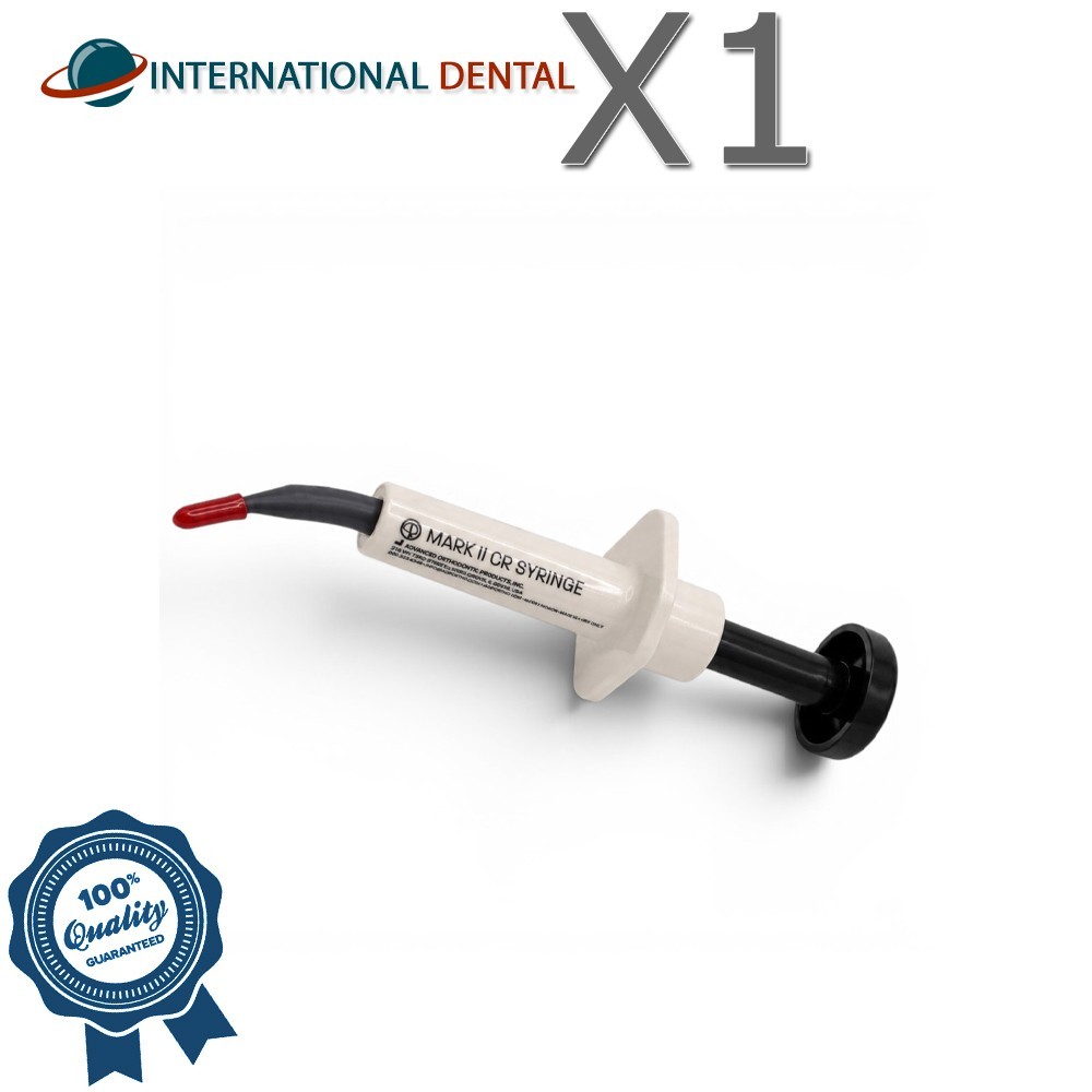 Reliance Mark II C.R. Syringe Adhesive Dispensing Adapter Precision Dental Tool