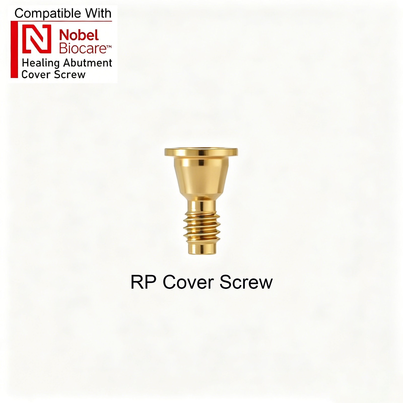 US 5Pcs Dental Healing Abutment Fit NobelActive Biocare NP/RP Conical Connection