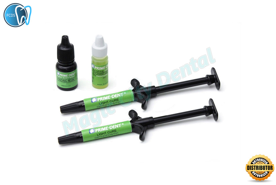 Prime Dental 012024 LC Ortho Bond Light Cure Orthodontic Bonding Resin Kit