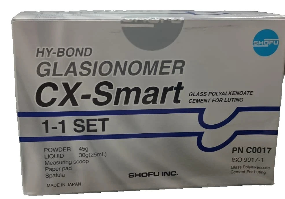 Shofu Hy-Bond CX Smart Glass Ionomer Dental Cement Restorative Luting -Fast Ship