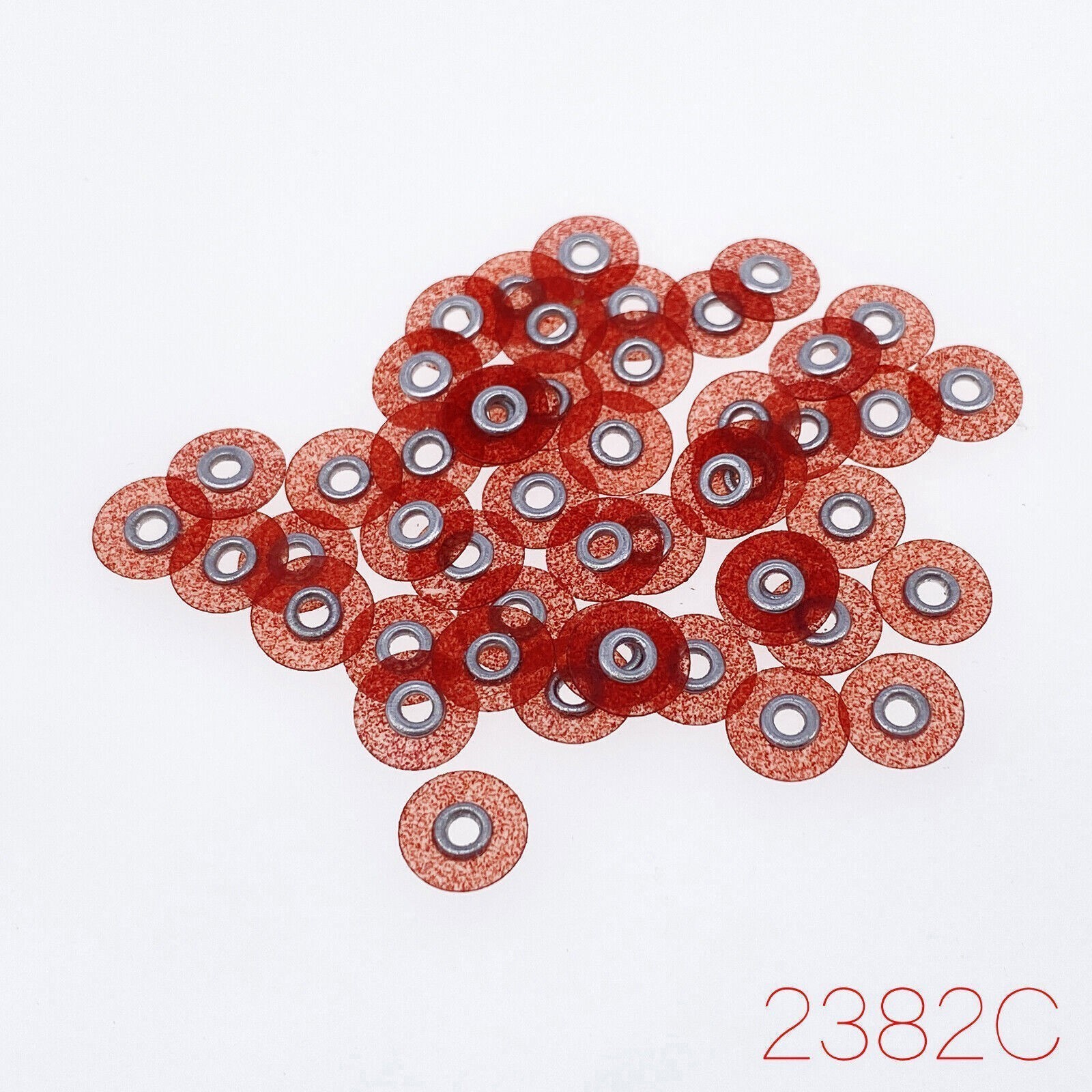 50pcs Dental Sof-Lex Contouring Finishing Pop-On Polishing Discs 9.5mm/12.7mm