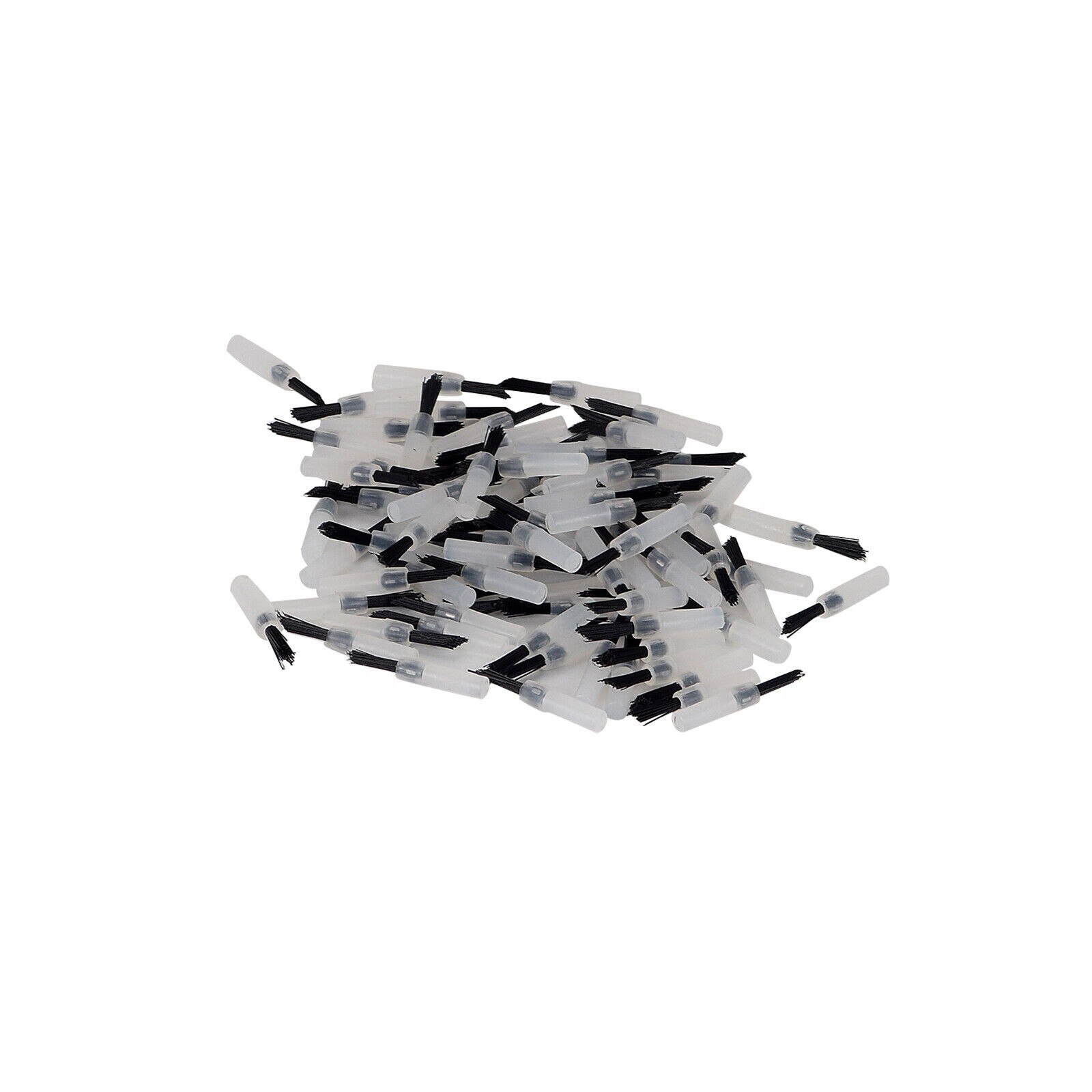 100Pcs Dental Disposable Composite Brush Tips Mini Applicator Brush Tips Handle