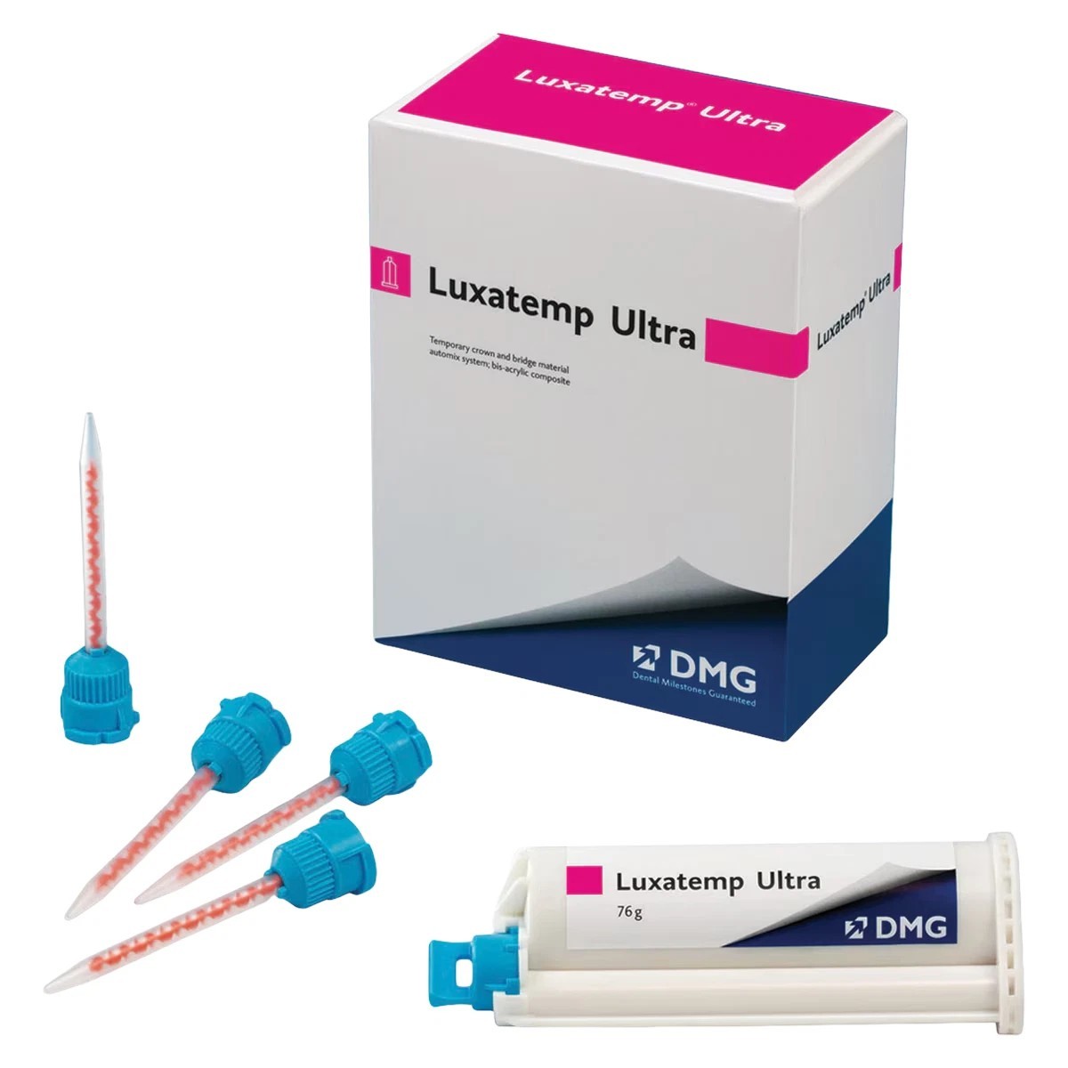 Luxatemp Ultra Temporary Material 76 Gm Shade A1 Cartridge 110906 EXP 2026-07-04