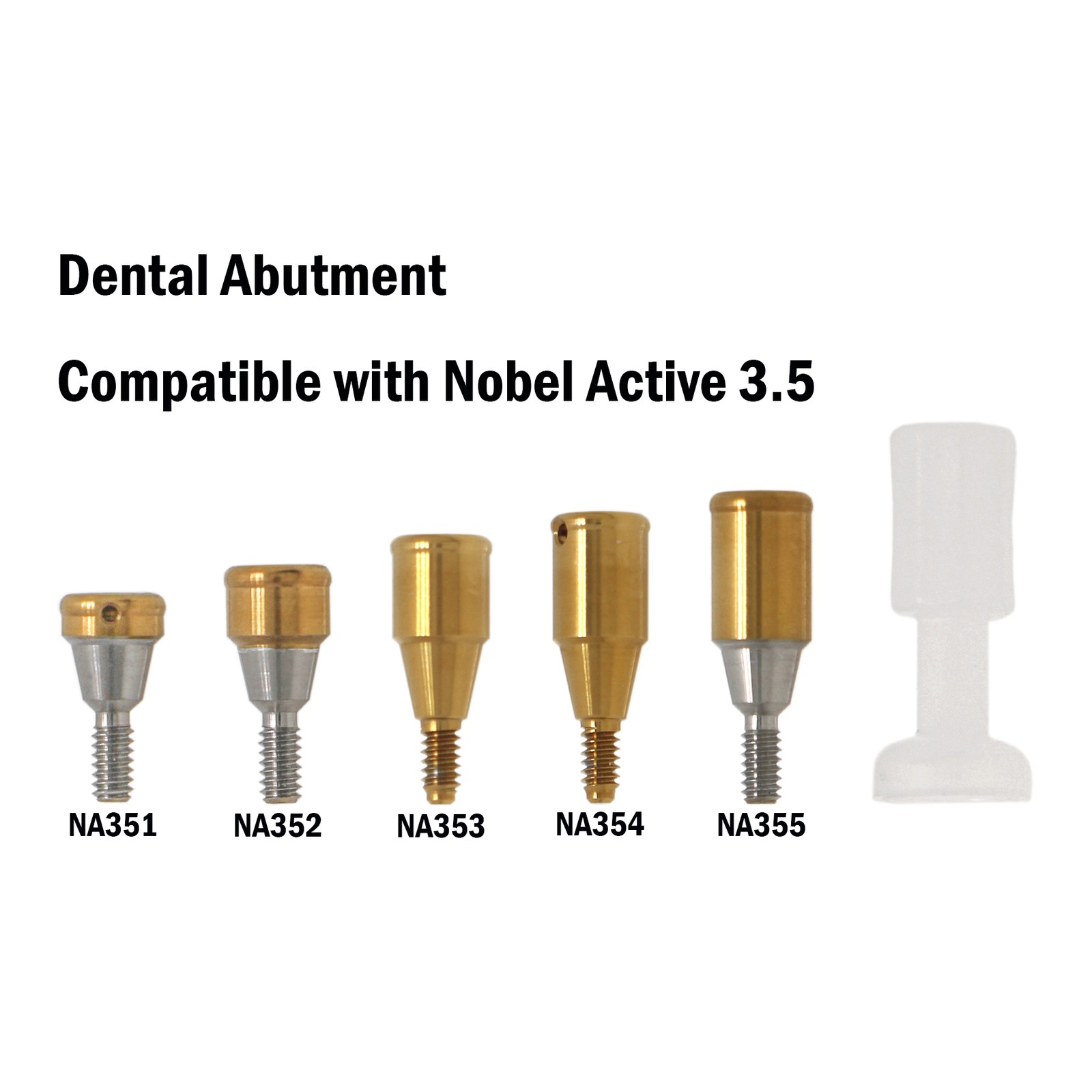Locator Abutment Overdenture Implant Retention Caps Inserts Zimmer/Nobel/Hiossen