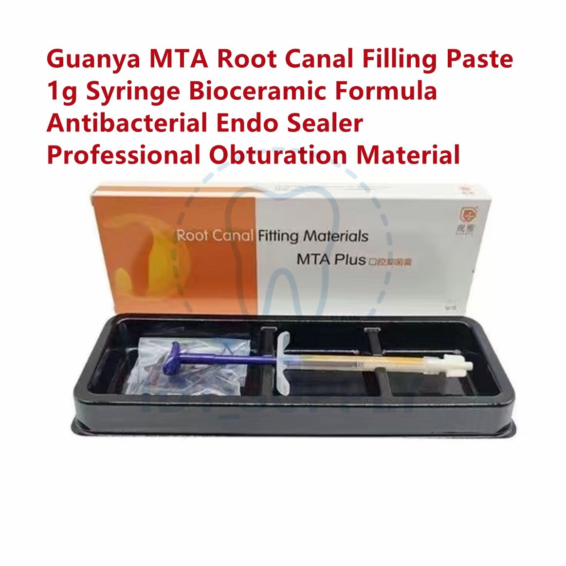 Guanya MTA Root Canal Filling Paste 1g Antibacterial Endo Sealer Bioceramic