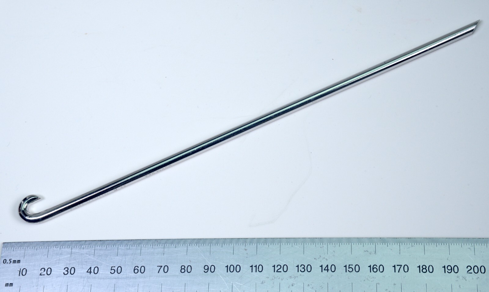 Berivon #77939800 Rush Pin 8¾” Stainless Steel Surgical Hook Nail