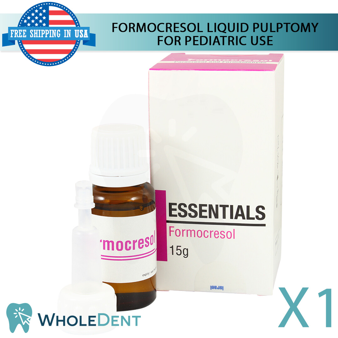 Formocresol Liquid Pulptomy For Pediatric Use Dental Material 15ml Root Canal
