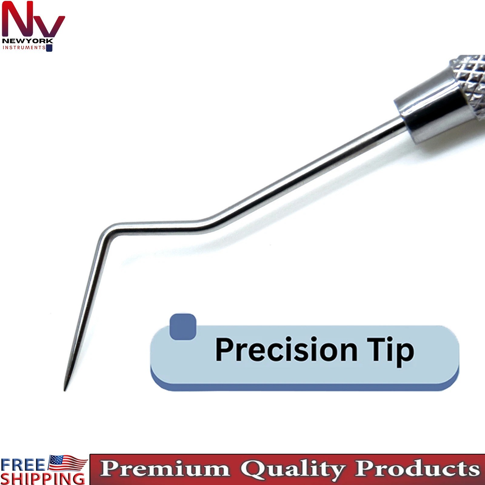 Set of 3 Periodontal Probe No 9 Single End Dental Stainless Stainless Steel New
