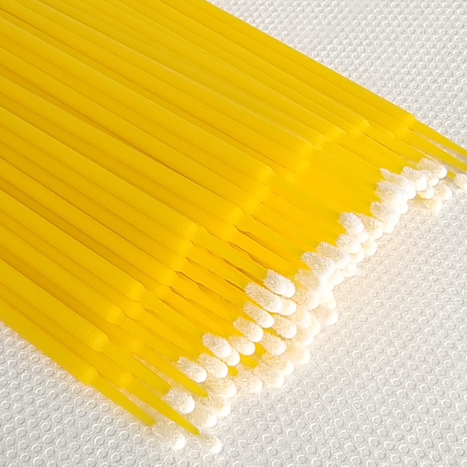 Dental Microbrush Applicators Tips Yellow 400 applicators Micro Brush Cleaning