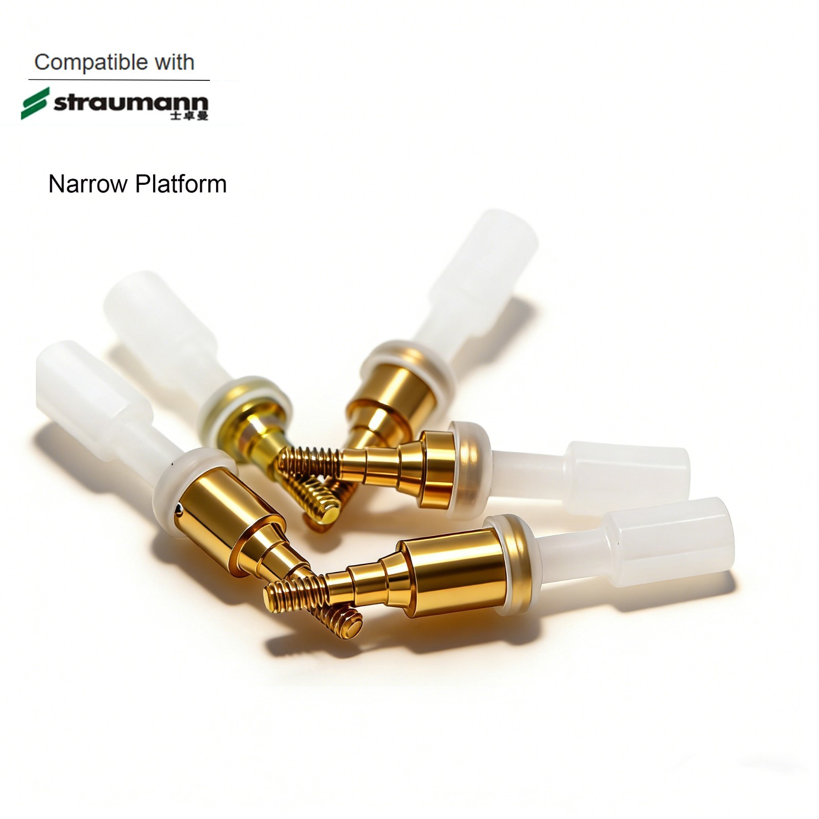 Implant Overdenture Abutment For Straumann NC/RC 1.0-5.0mm GH Locator System