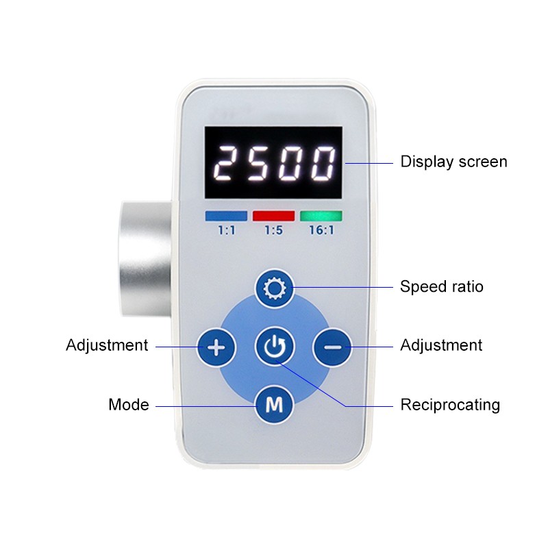 Dental Built-in LED Electric Motor Button Type Brushless Micromotor
