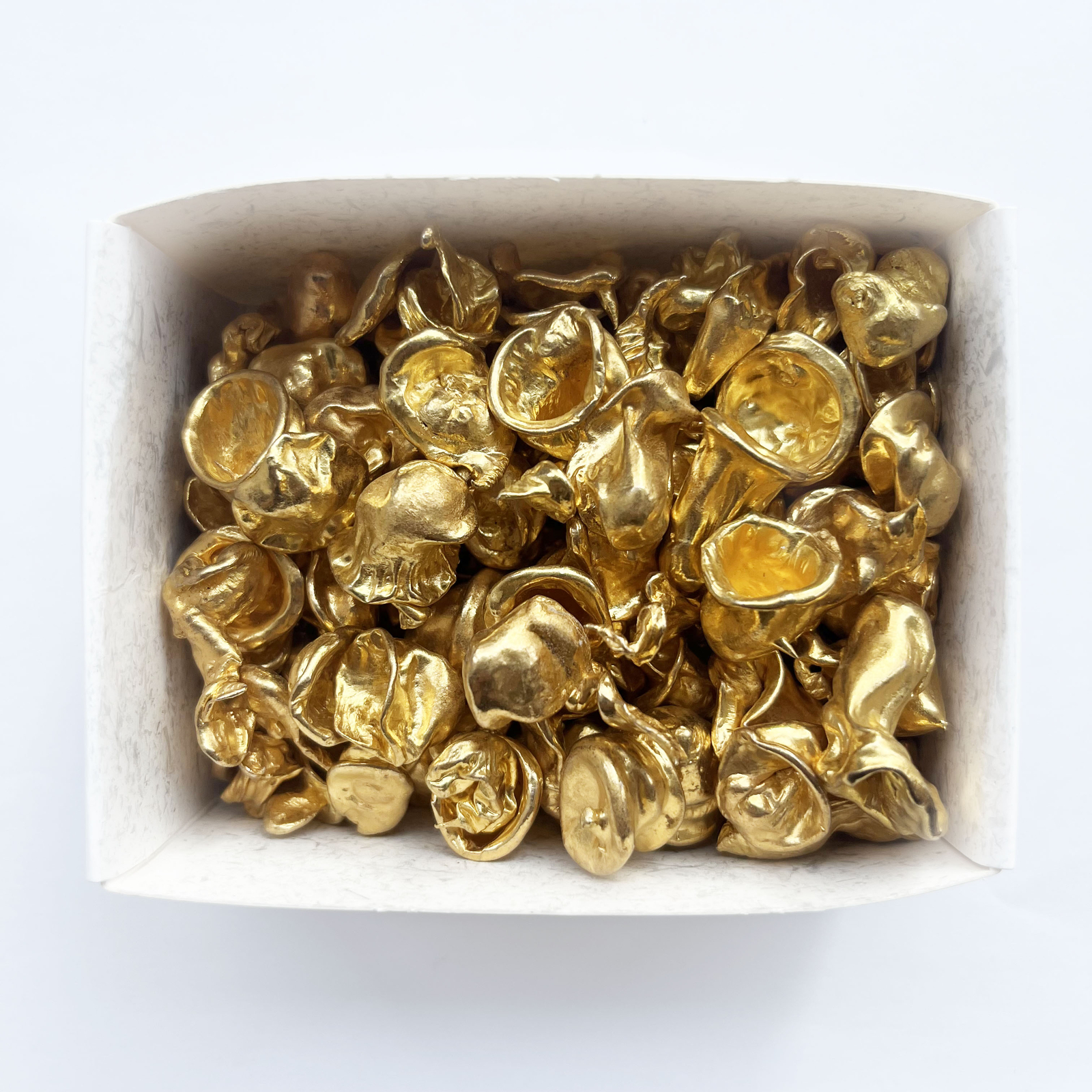500G Dental Lab Non Precious Gold Metal Alloy For Casting Full Cast Crown