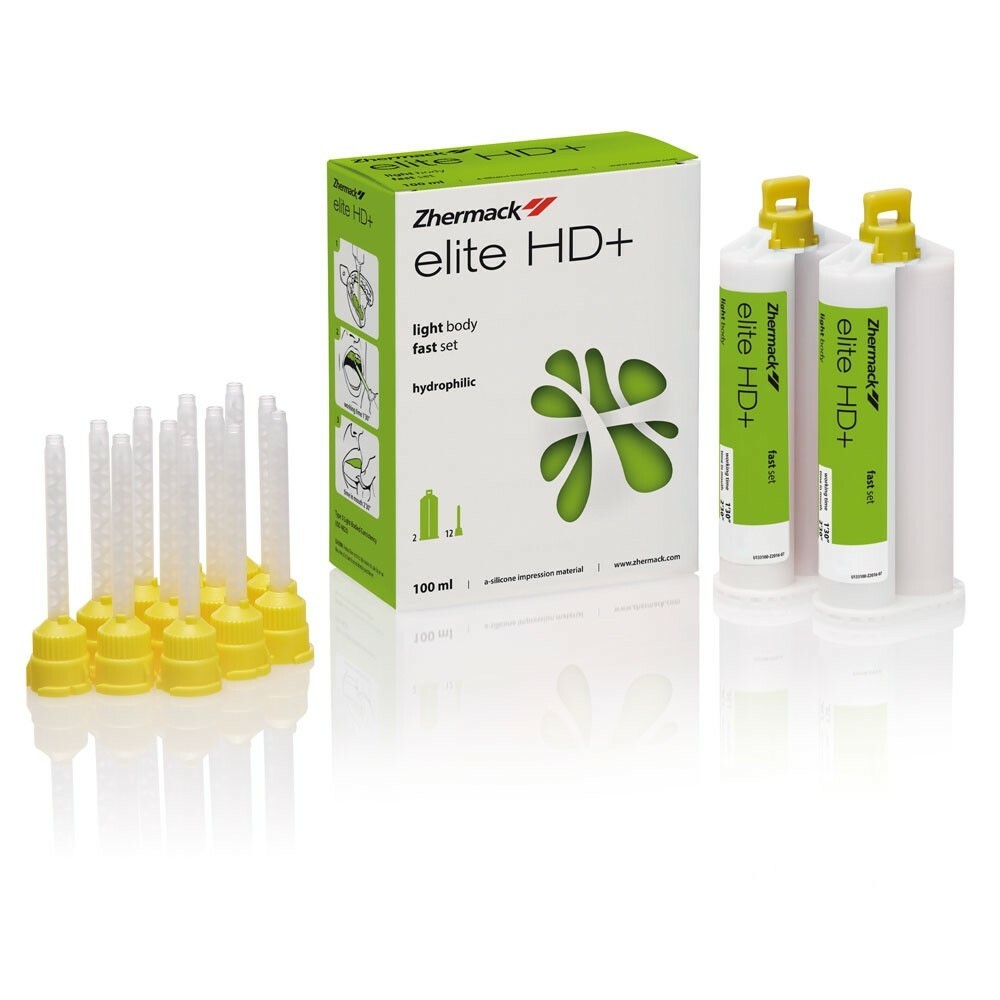 *1-Pack* Zhermack Elite HD+ Fast Set Light Body 100mL Hydrophilic C203040