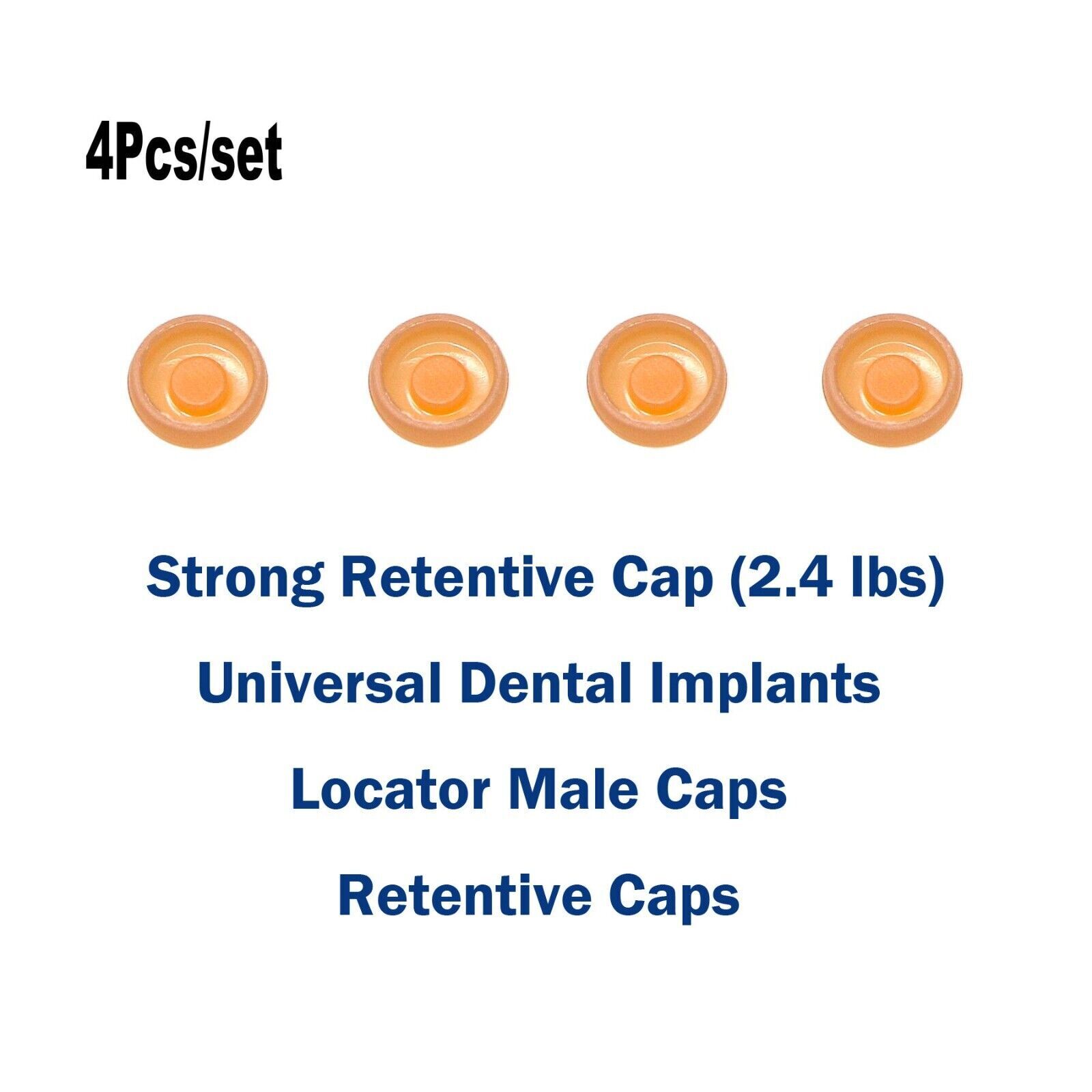US Universal Dental Overdenture Implant Retention Caps 2.4 lbs Locator Core Tool