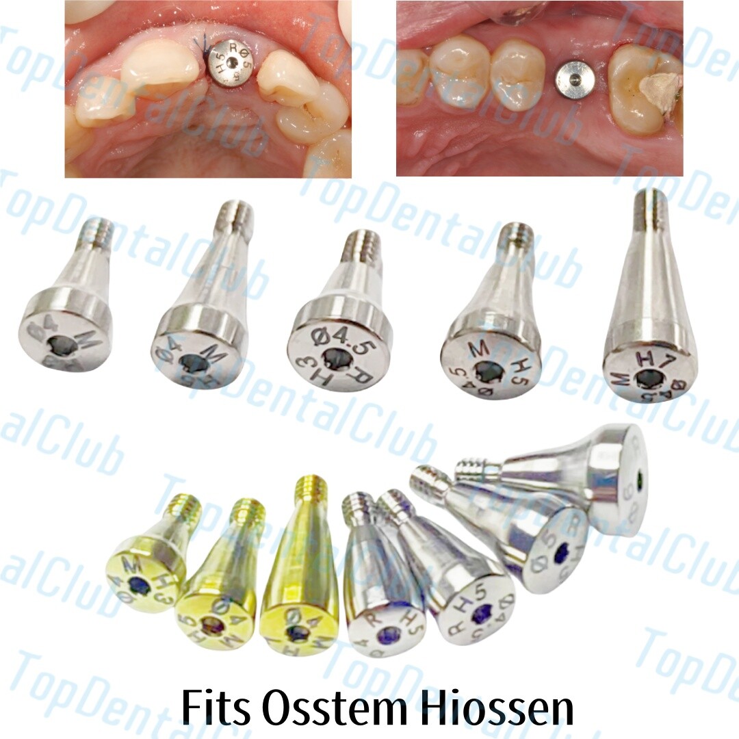 Dental Cap Healing Abutment Cap Mini Regular Platform Fit Osstem Hiossen