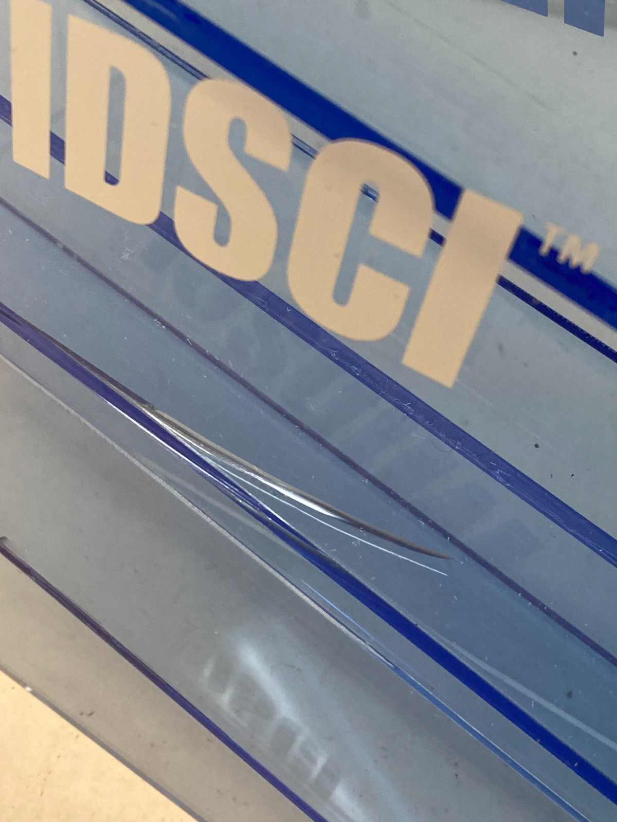 Used (2) MIDSCI Harvest Acrylic Serological Pipet Rack 5-Compartments Blue B