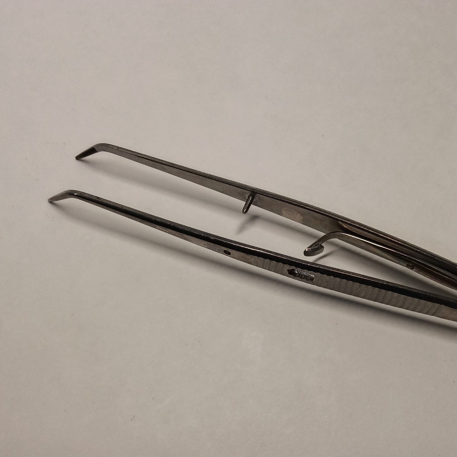 Hygenic Dental Stainless Rubber Dam Punch and Patterson Dental Tweezer – Used