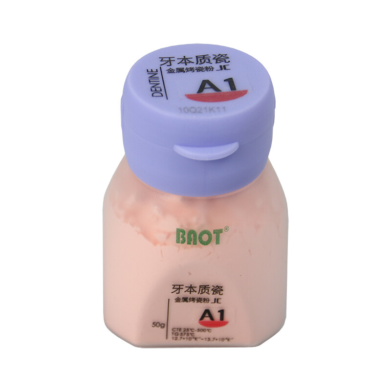 BAOT Dental Ceramic Powder Dentine Metal PEM Porcealin Dentin Powder 50g