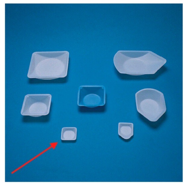 (4000/Cs) FISHERBRAND 7mL PS Disposable Antistatic Weighing Dishes 08-732-112
