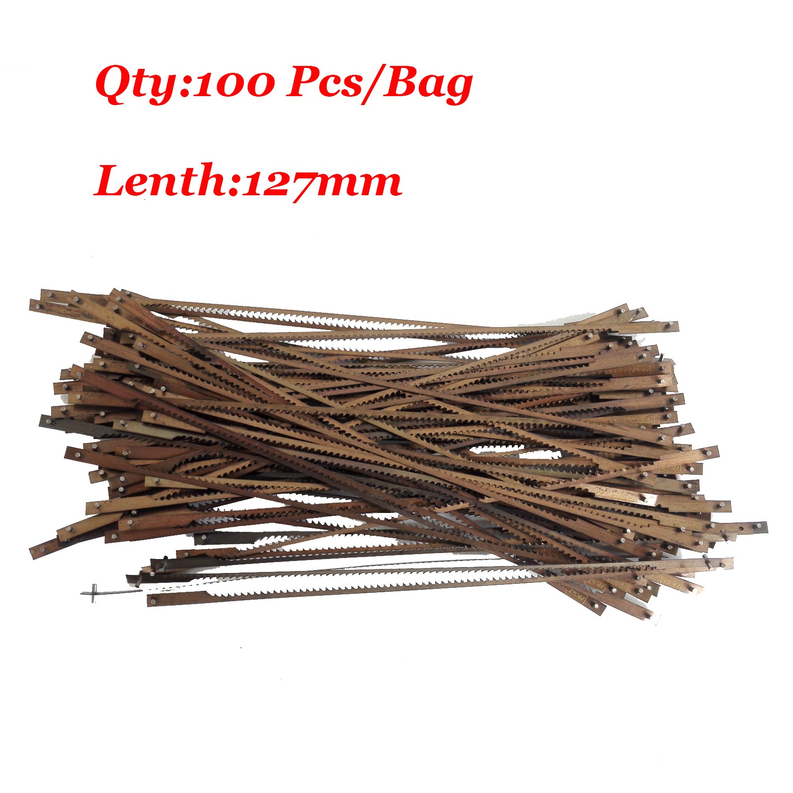 100Pcs New Dental Lab Long Plaster Saw Blades 127mm