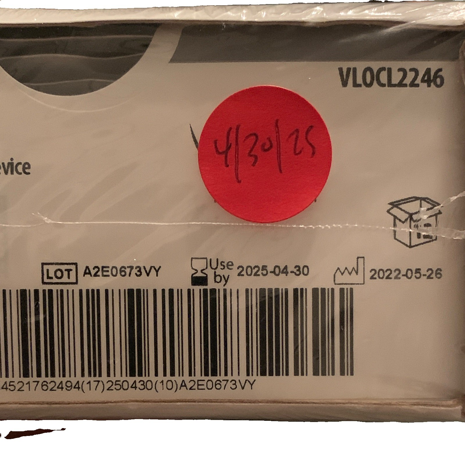 Covidien V-Loc 180 Absorbable Wound Closure Device VLOCL2246 9in Green