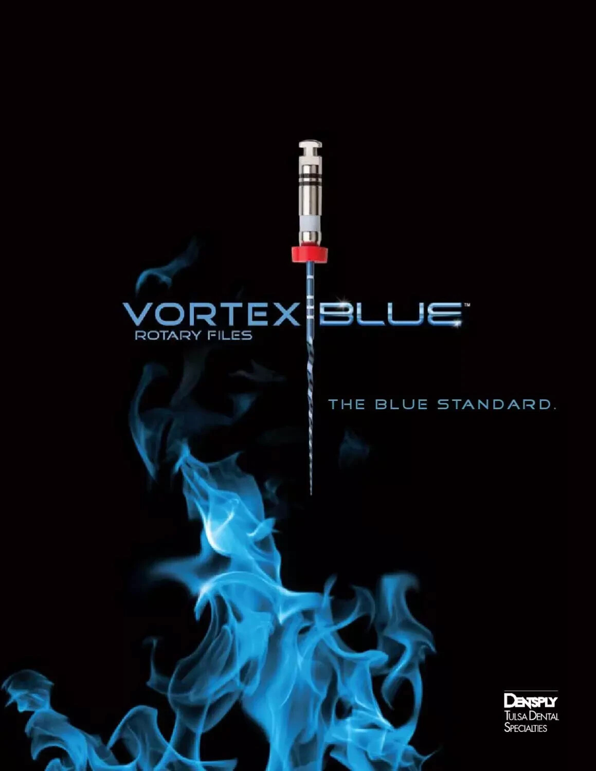 Dentsply Tulsa Dental Vortex Blue 25mm .06 Taper rotary files-6/pk all sizes