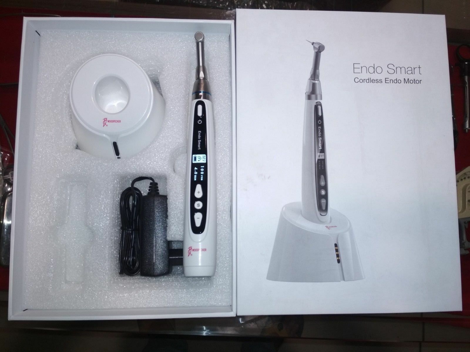 Woodpecker Endo smart Dental Endo Motor /E COM Cordless with Reciprocating mode