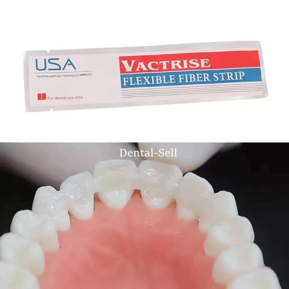 1Pcs Dental Flexible Glass Fiber Strip Composite Resin Bonding Strip 125×3.5mm