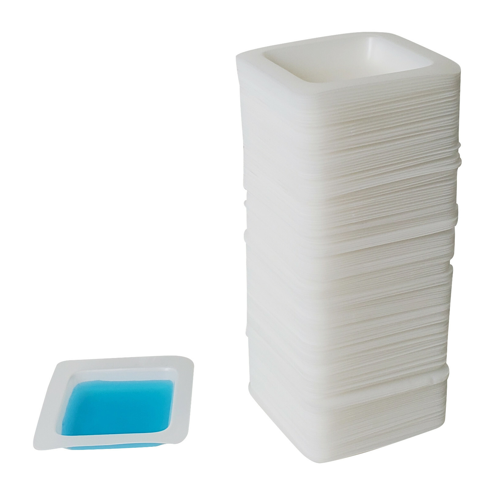 Small 1.7″ x 1.7″ Square Polystyrene Weigh Boats (160 pcs)