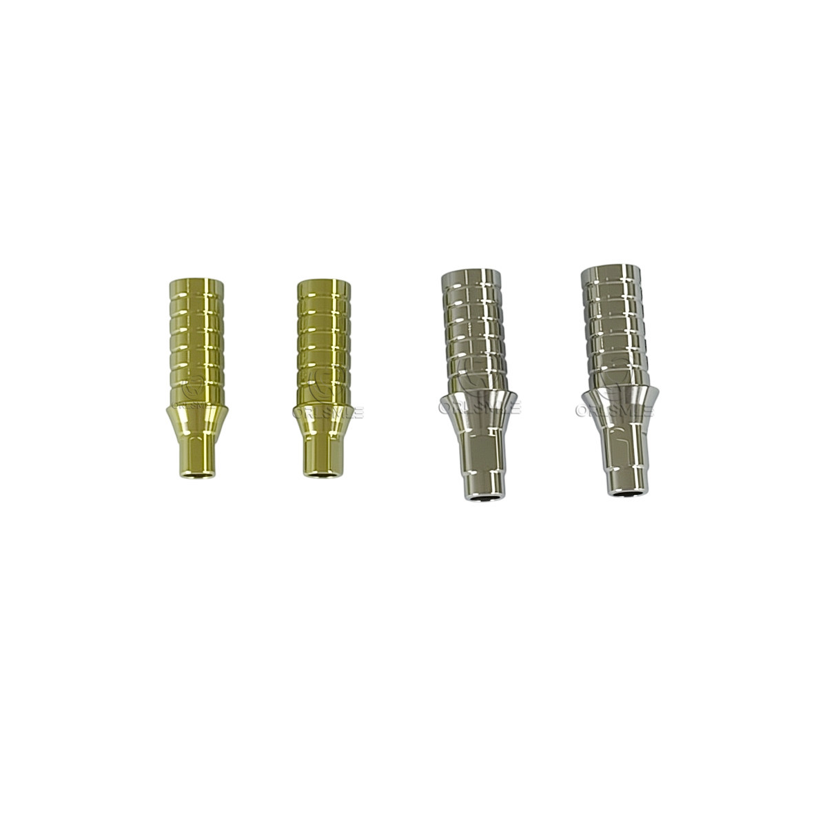 5 pcs Temporary Titanium abutment with screw fit to Straumann ITI platform RC/NC