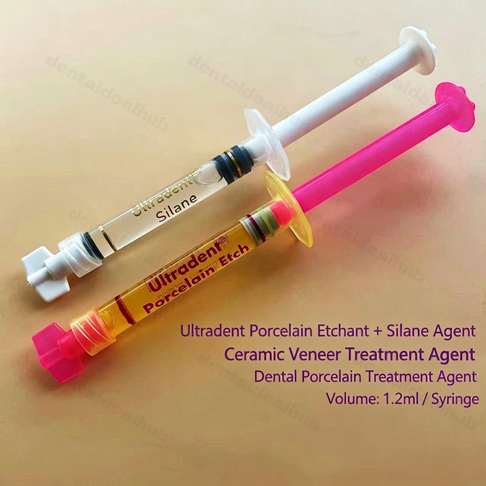 Ultradent Porcelain Etch 9% Hydrofluoric Silane Dental Bond Veneer Crowns