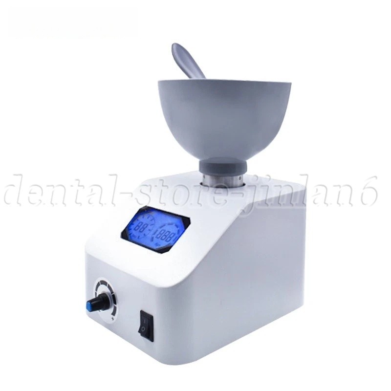Automatic Dental Lab Alginate Mixer Printing Material Gypsum Blender 110V