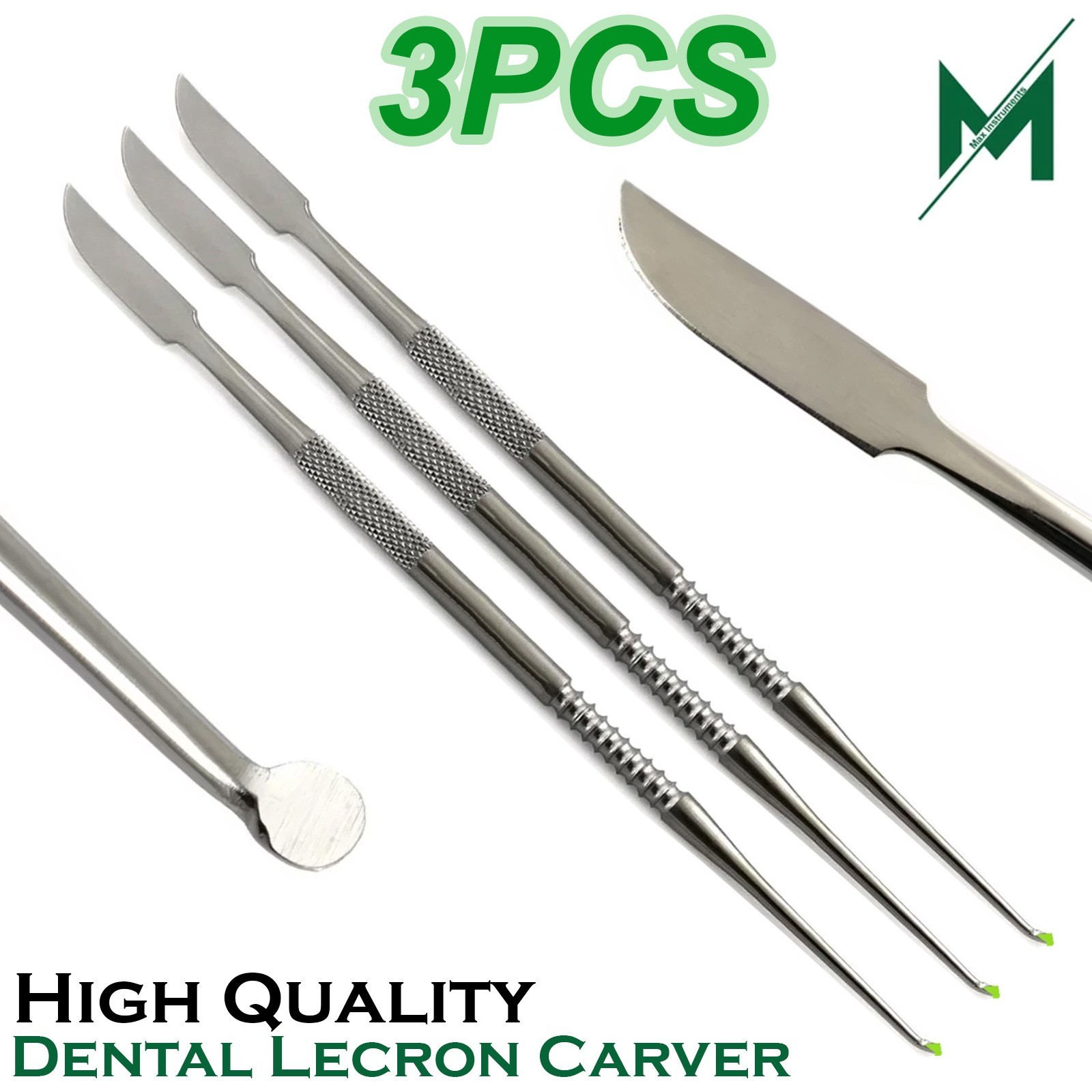 LECRON Carver Dental Wax Amalgam Spatula Stainless Steel Lab Pro New Instruments