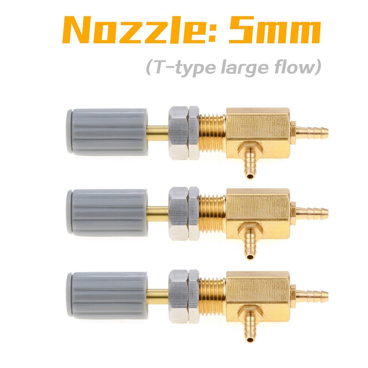 4Pcs/6Pcs Dental Regulator Control Water Valve T-Shape 5mm for Dental Chair
