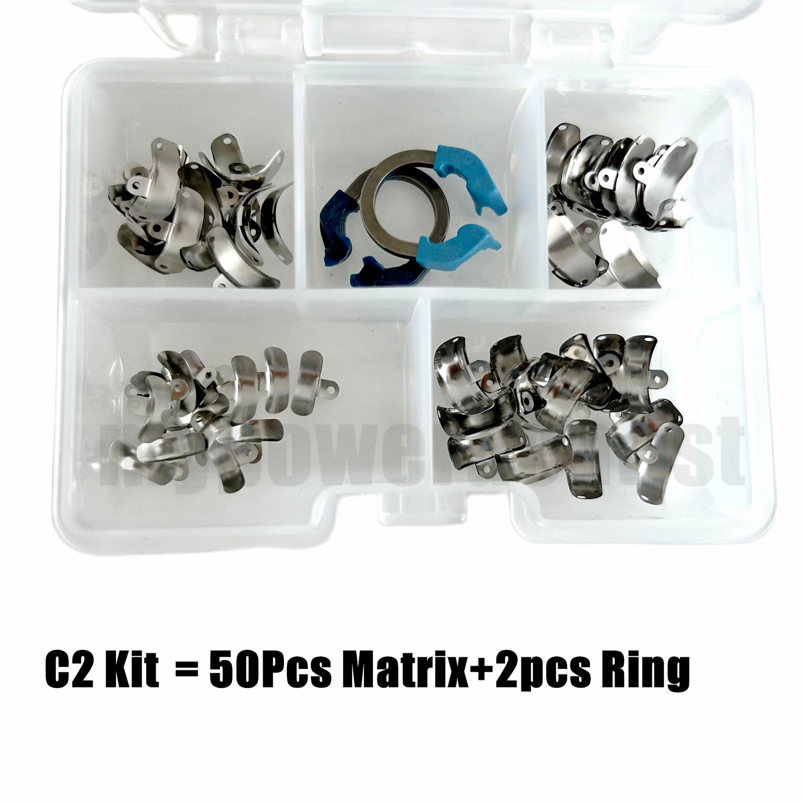 Dental Sectional Matrix System Sectional Contoured Matrix Bands NITI Ring C2 Kit