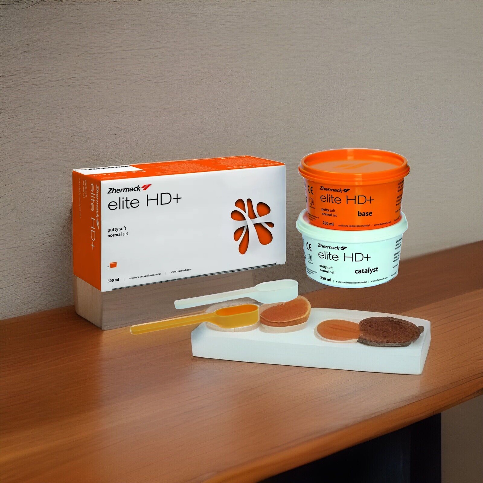 elite HD+ Putty Soft Normal Set Impress. Material (2x250ml) #C203000 Exp:2026-05