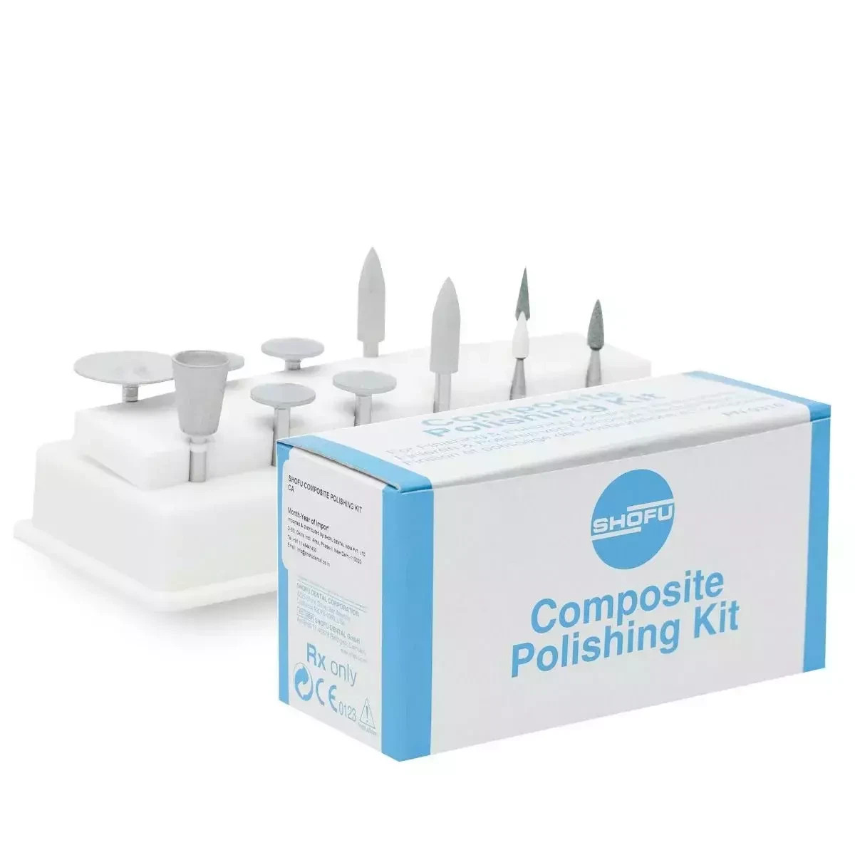 Shofu Composite Polishing CA Kit (PN 0310) 12pcs Kit Dental Material (Free Ship)