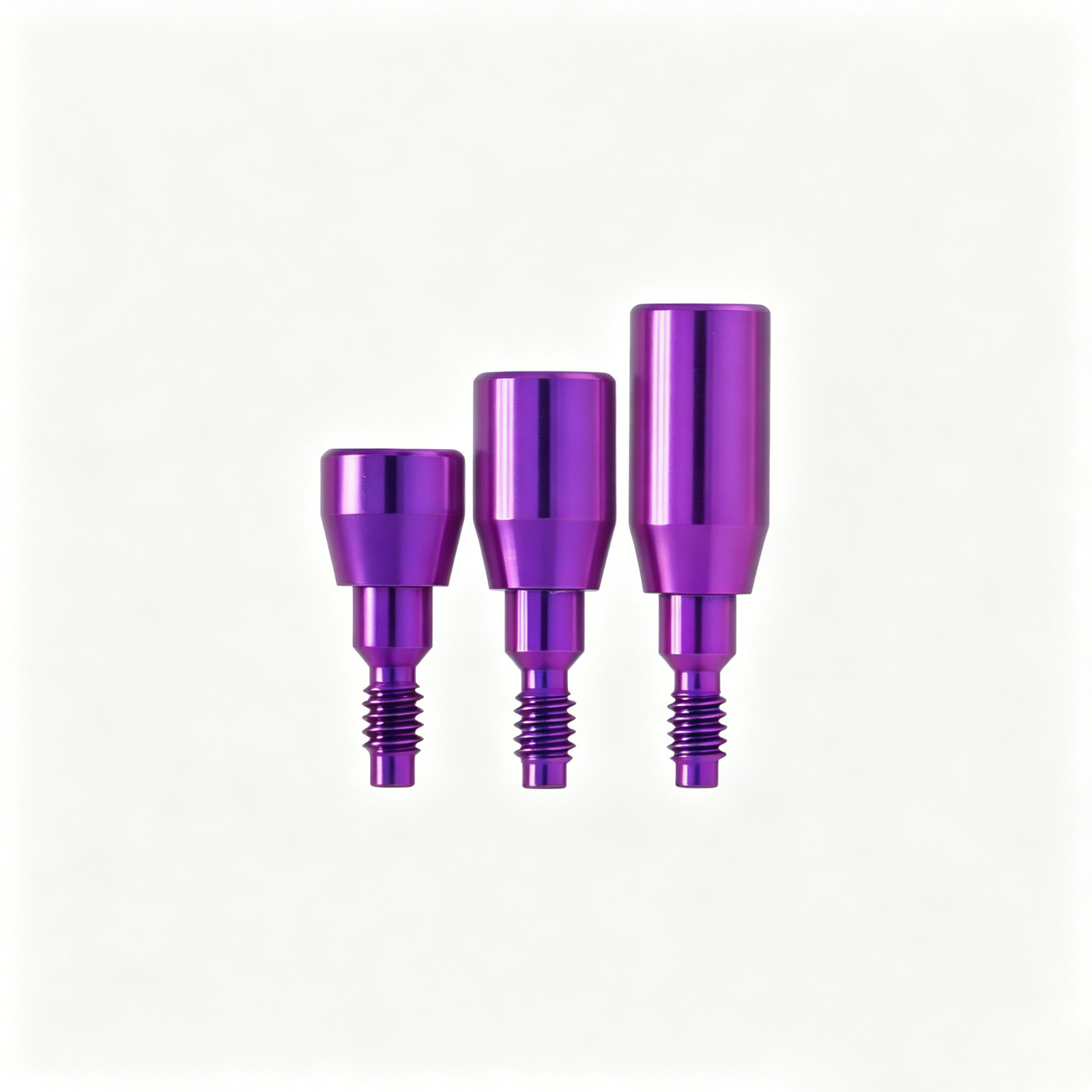 US 5Pcs Dental Healing Abutment Fit NobelActive Biocare NP/RP Conical Connection