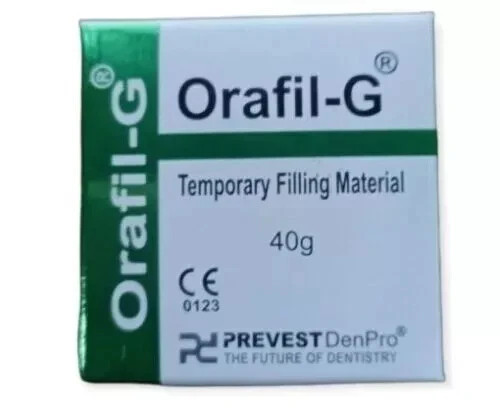 Dental Prevest Denpro Orafil G Temporary Filling Material Cement 40g Material
