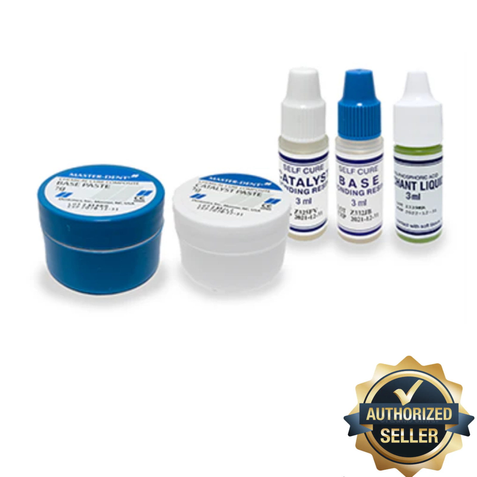 Master-Dent Dentonics Chemical Cure Composite Kit, Made in USA #14-400