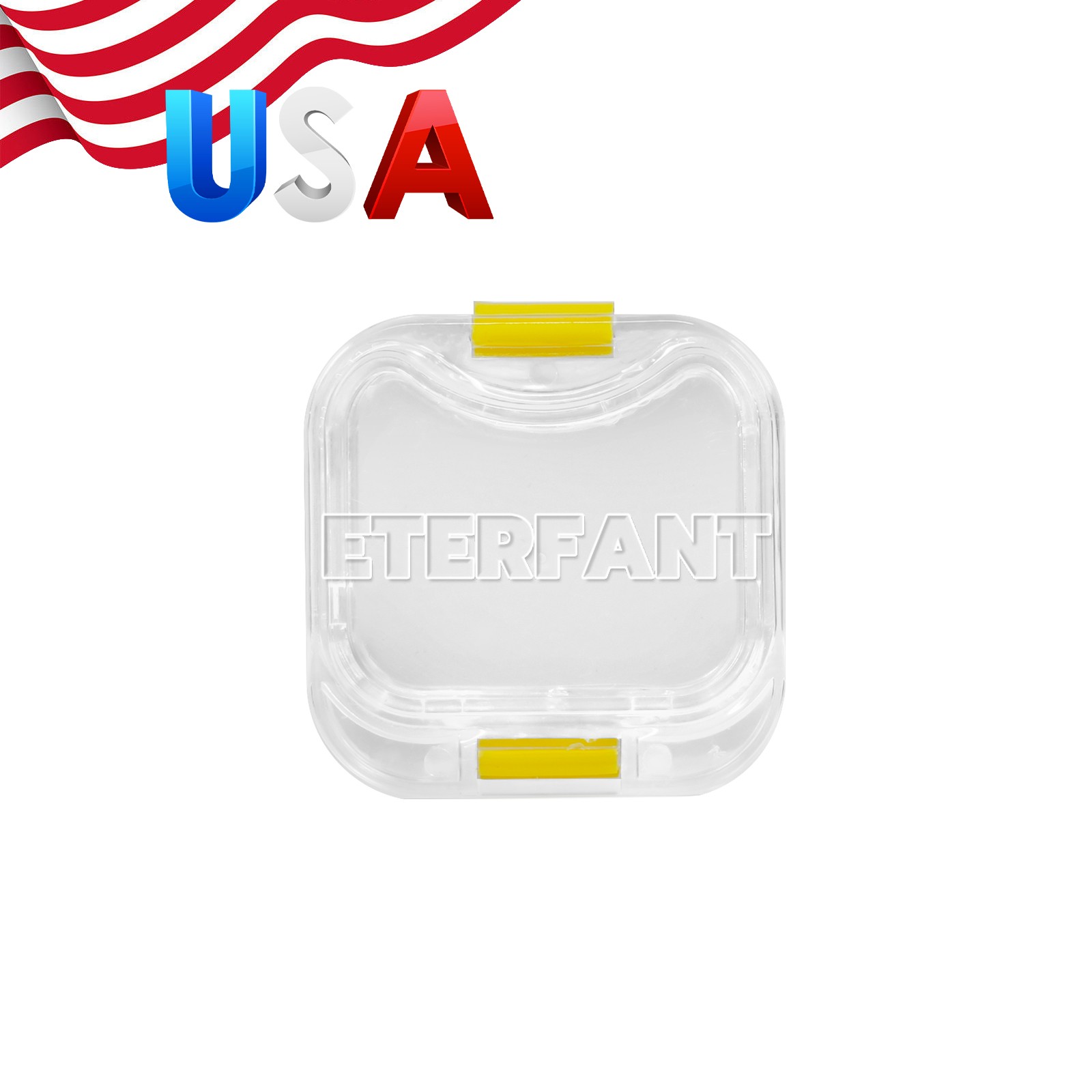 Dental 100/200/500pcs Crown and Bridge Pillow Box with Latch Storage display box