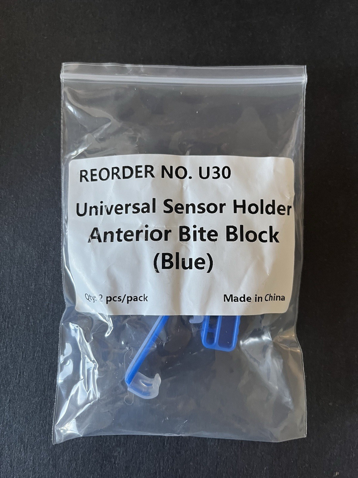 2/pk XRay Universal Sensor Holder Blue For Anterior Periapical Digital X-rays