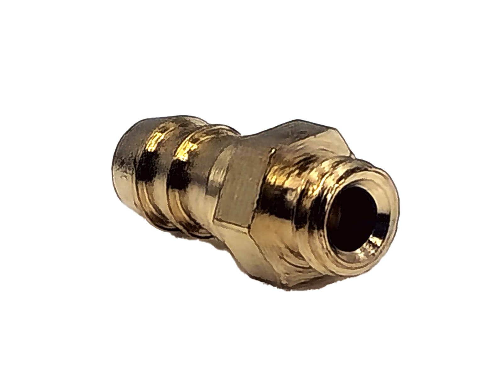 Dental 1/8″x10-32 Brass Barb (For Pressure Head Assembly)(25/pk) Similar to DCI
