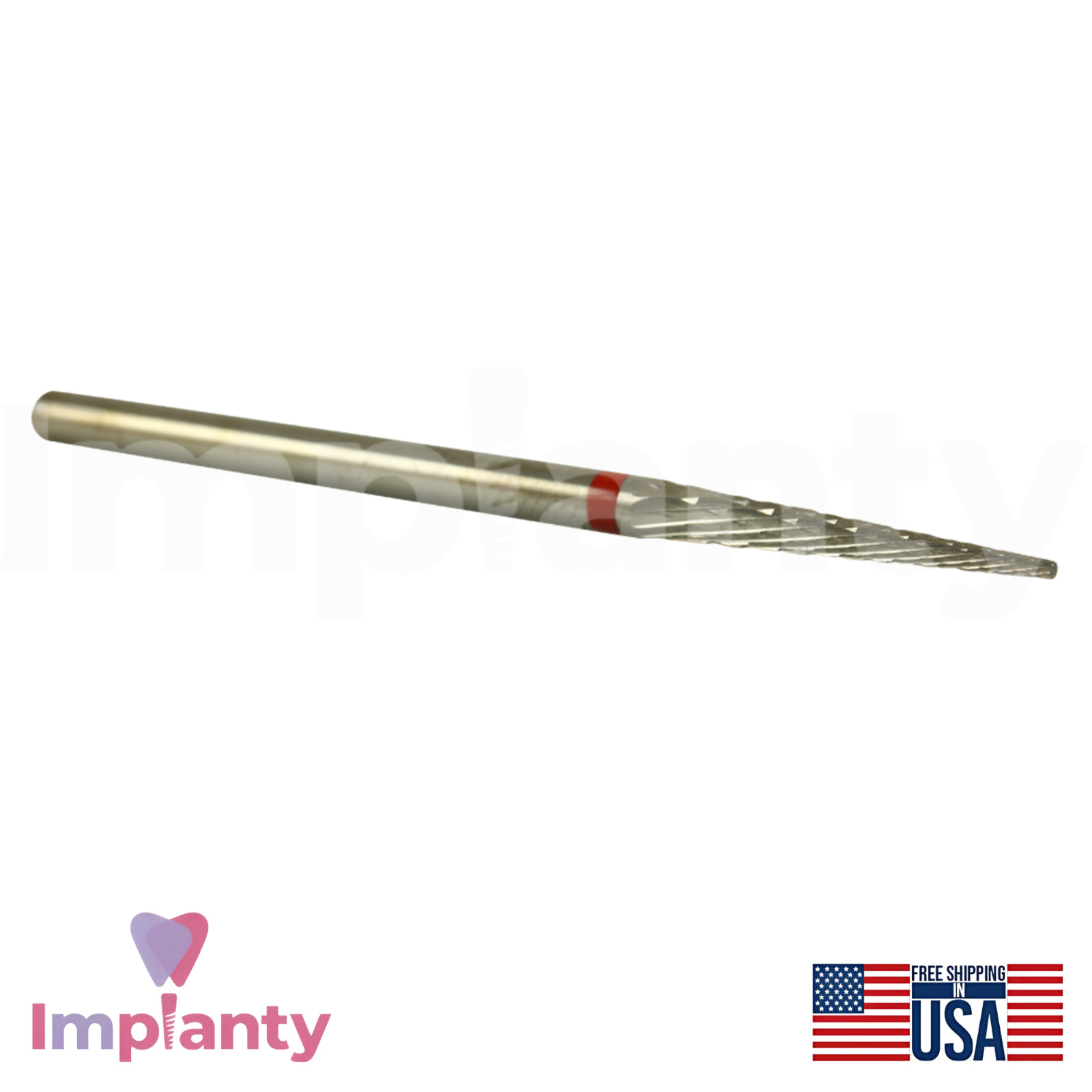 Cross Cut Fine Grit Carbide Dental Bur Ø2.3mm x 17mm 5000206 Dentistry Tool