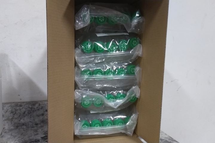 Celltreat 229341 100 Pk Sterile Treated Culture Flasks with Vented Cap