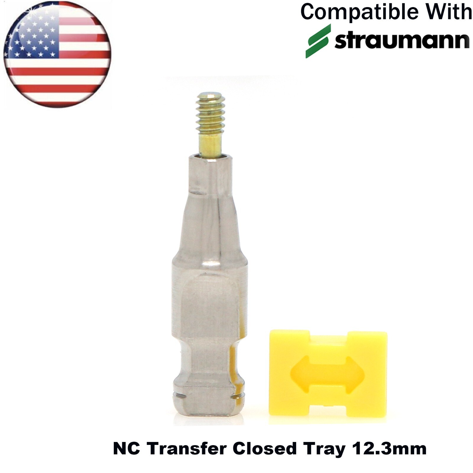 US Dental NC/RC Transfer Open/Closed Tray Impression Coping Fits Straumann ITI