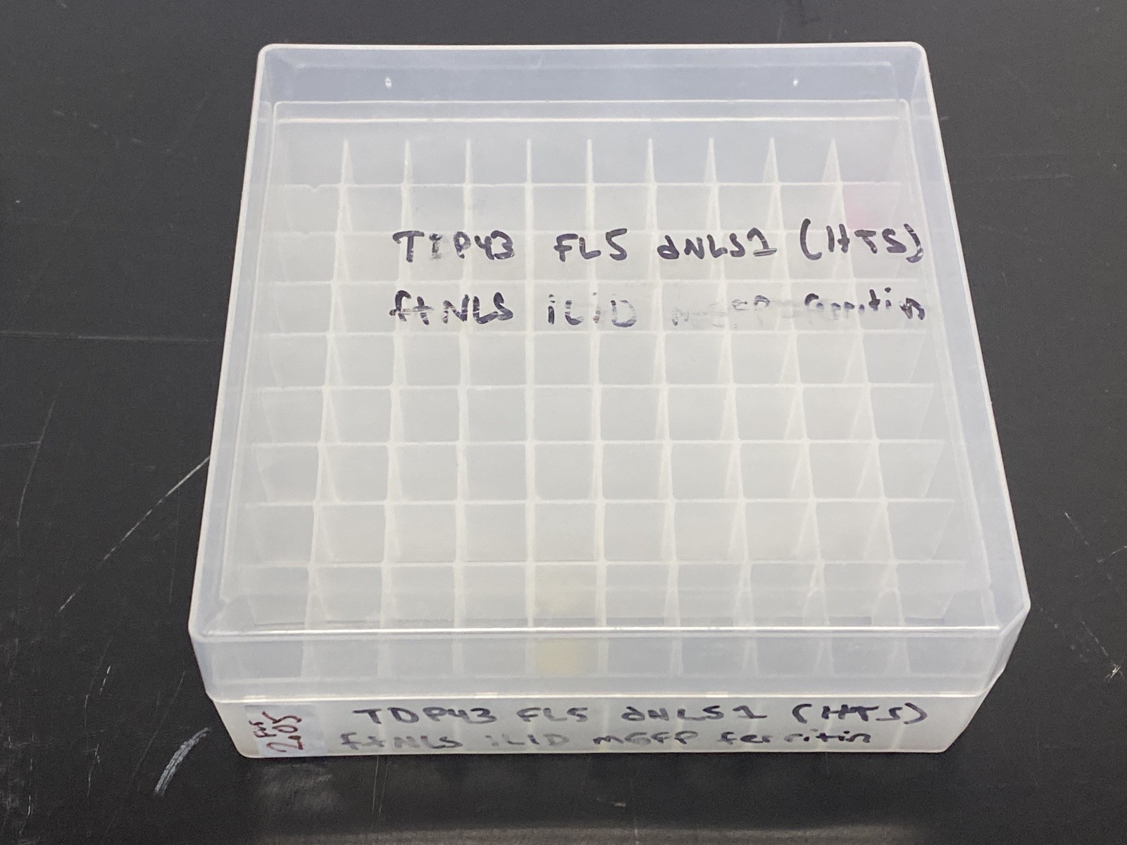 Used (Lot of 7) Laboratory 100-Place Plastic Centrifuge Test Tube Racks w/6 Lids