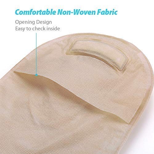 LotFancy Colostomy Bags, 10PCS Two-Piece Drainable 10 Count (Pack of 1)