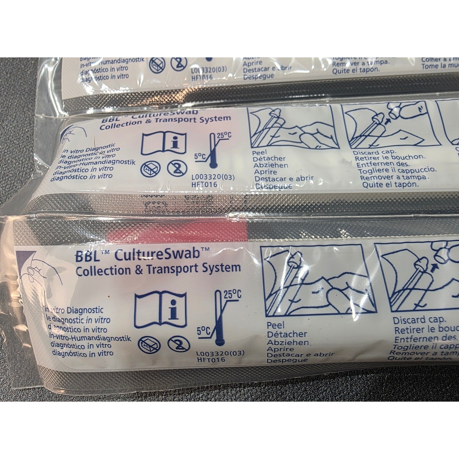Lot of 36 BD BBL CultureSwab Collection and Transport System Sterile Swab 220109