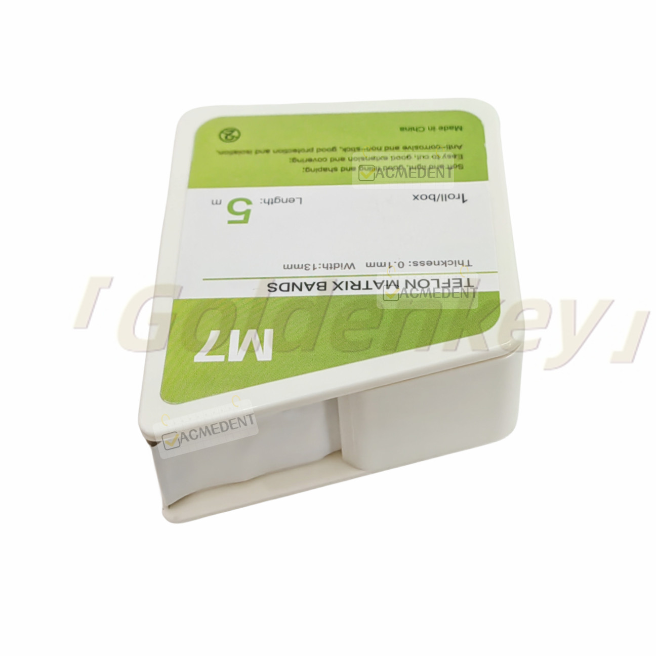 1Roll Dental Teflon Matrix Bands PTFT Anti-Corrision Non-stick Isolation 0.1mm